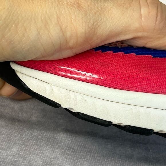 Chanel Multicolor Patent Low Top CC Trainers Pink Blue 38 IT - Picture 10 of 12